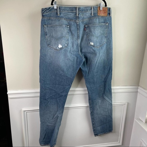 Levi’s 501‎ CT denim distressed taper leg jeans size 40 x 32 - Picture 7 of 8